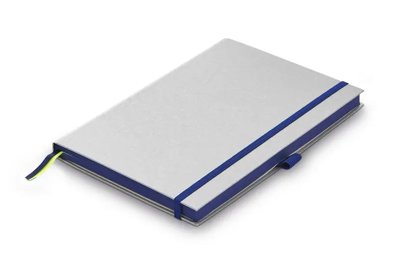 Lamy A5 notebook Silver and Blue Hardcover - Casa della