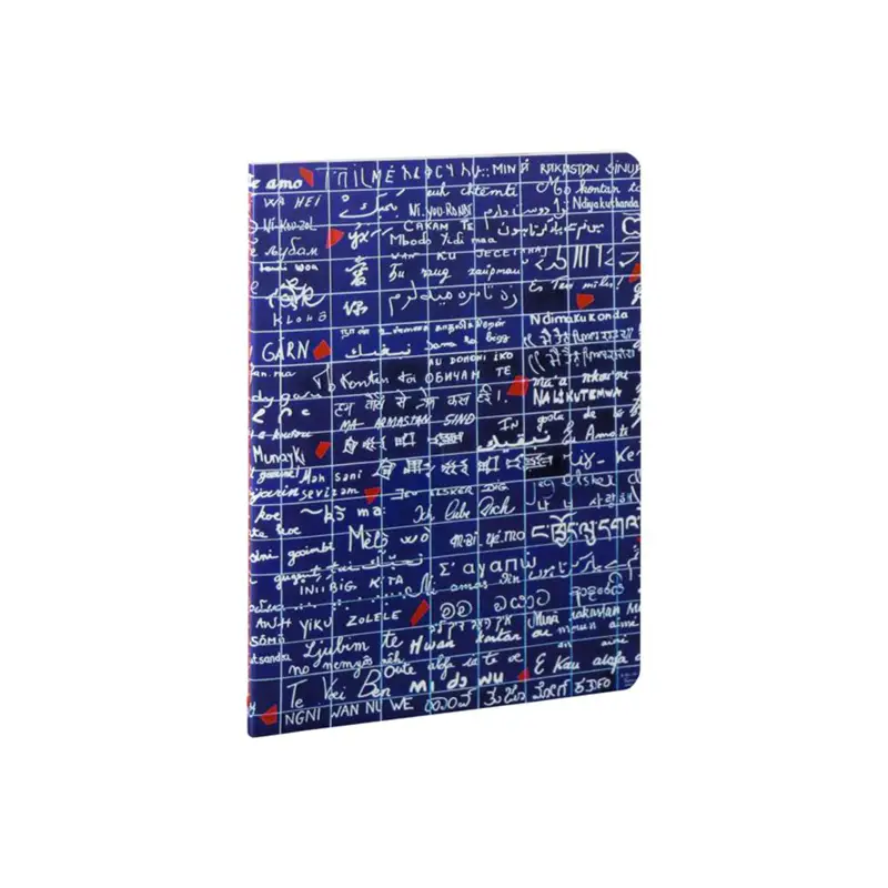 Clairefontaine Le Murs des Je T’Aime A5 lined Notebook