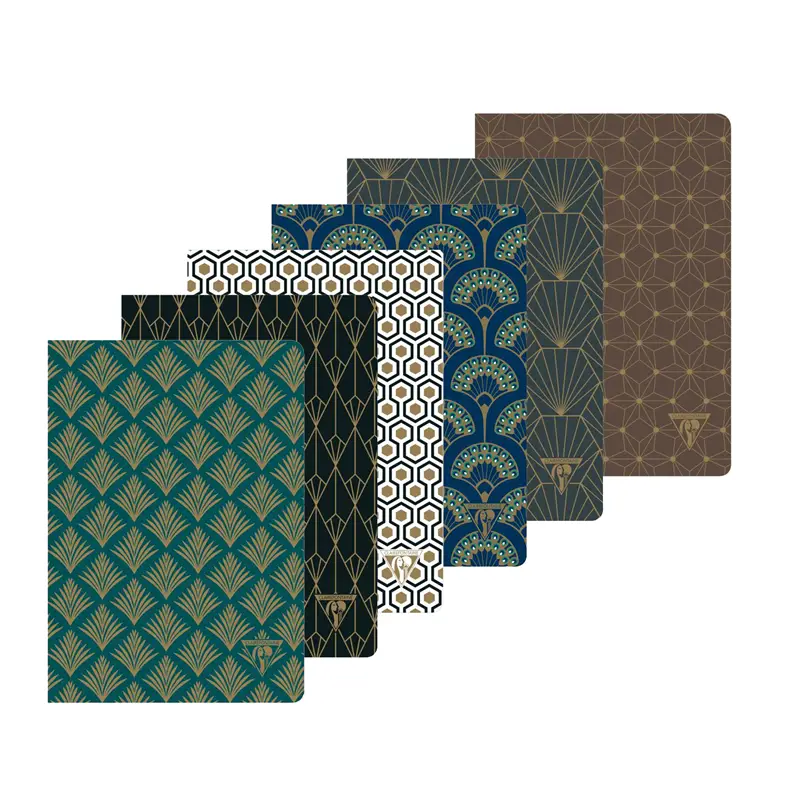 Clairefontaine Neo Deco A5 lined - SET of 6 Notebook