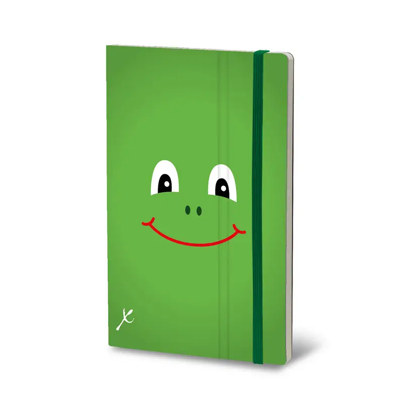 STIFFLEX Animal Smile Frog 13x21 Notebook