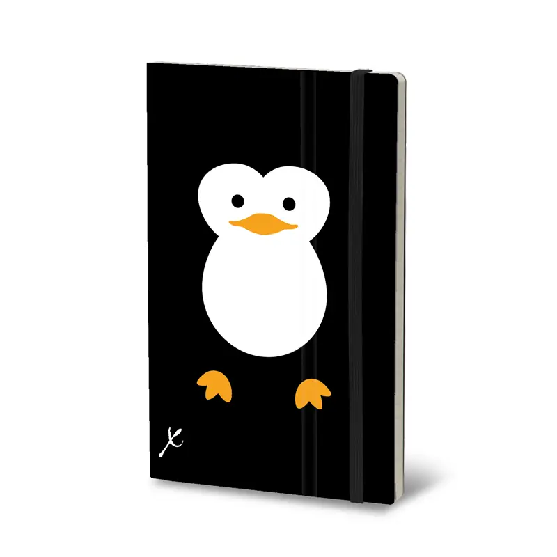 STIFFLEX Animal Smile Penguin 13x21 Notebook