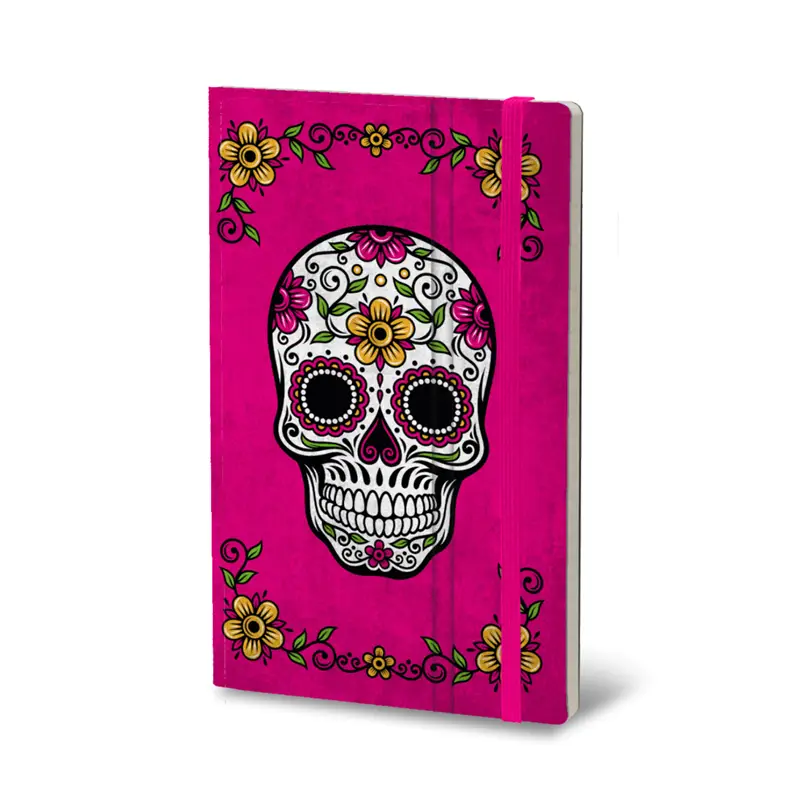 STIFFLEX VHS Calaca Fuchsia 13x21 Notebook
