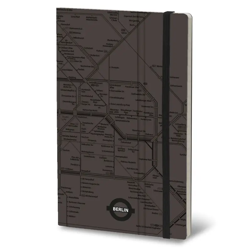 STIFFLEX Underground Berlin 19x25 Notebook