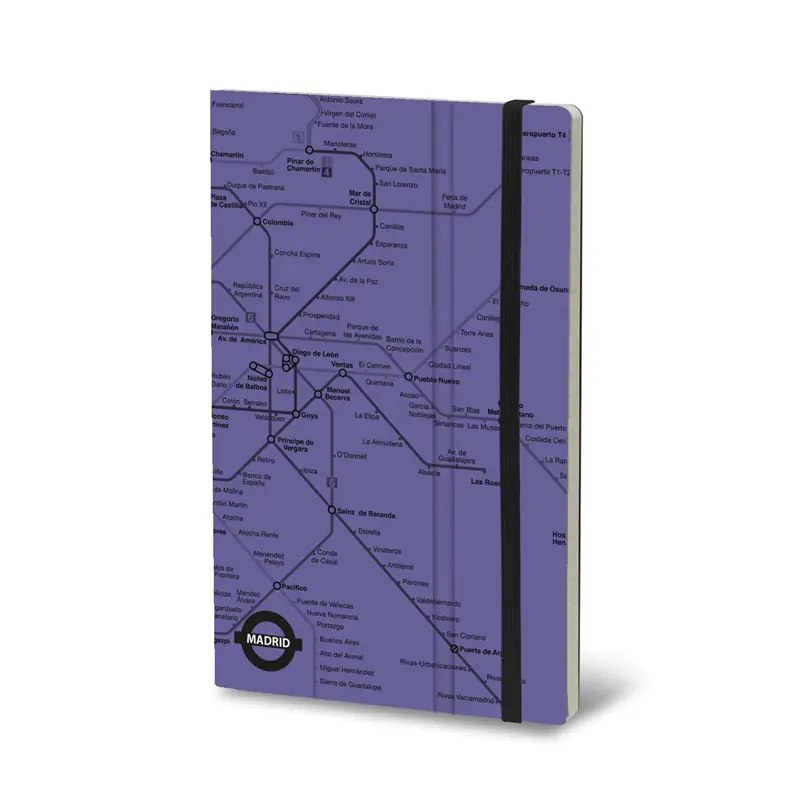 STIFFLEX Underground Madrid 13x21 Notebook
