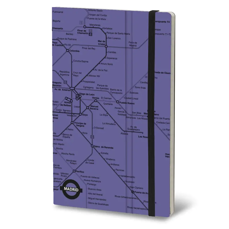 STIFFLEX Underground Madrid 19x25 Notebook