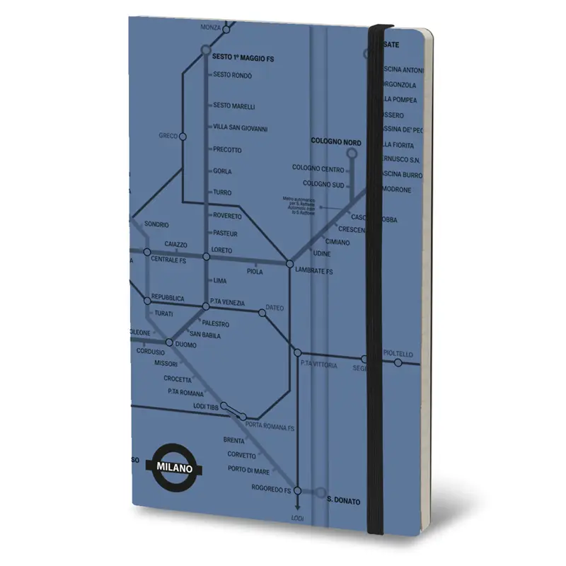 STIFFLEX Underground Milano 19x25 Notebook