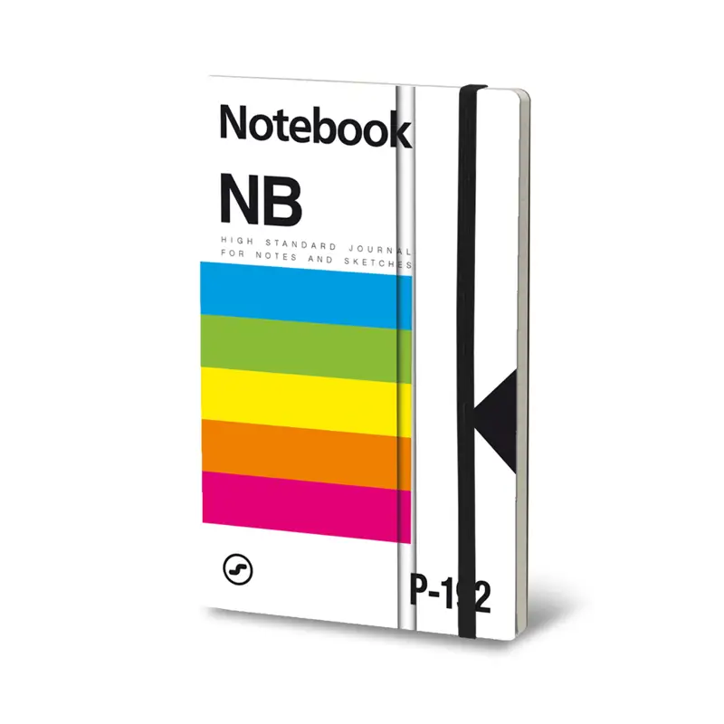 STIFFLEX VHS Polaroid Style White 13x21 Notebook