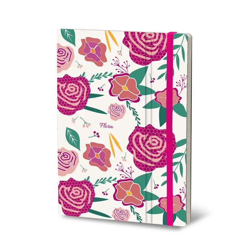 STIFFLEX Flora Rose 15x21 Notebook