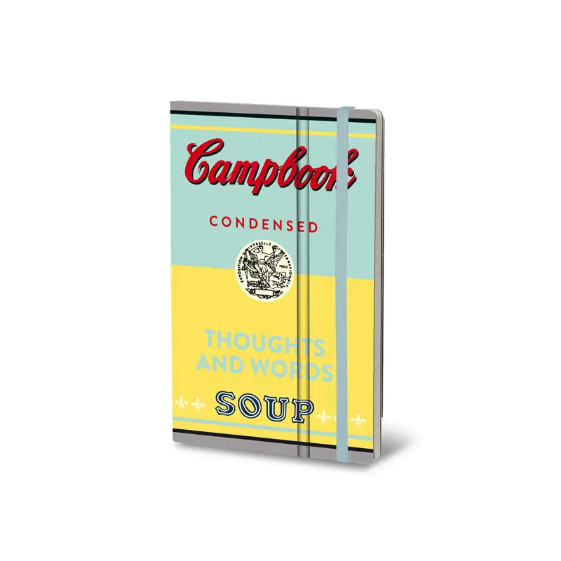 STIFFLEX Campbook Thoughts And Words 9x14 Notebook