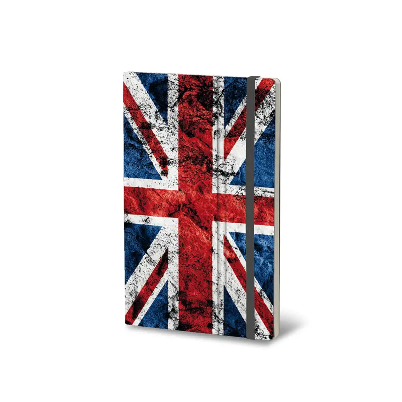 STIFFLEX Flag UK 9x14 Notebook