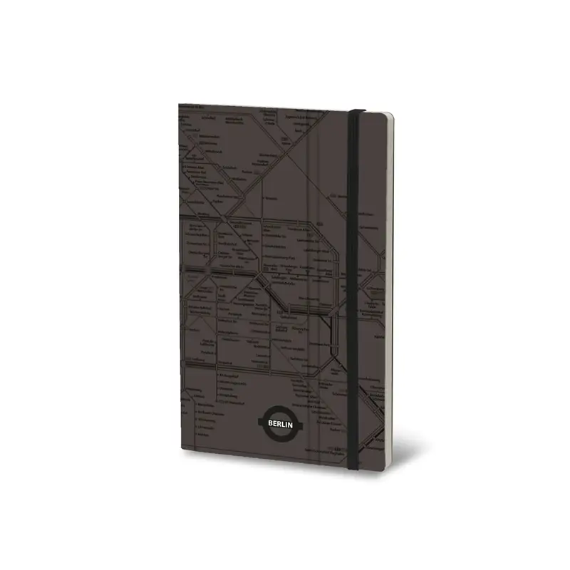 STIFFLEX Underground BERLIN 9x14 Notebook