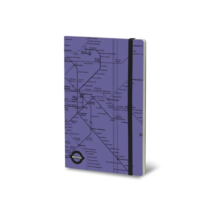 STIFFLEX Underground MADRID 9x14 Notebook