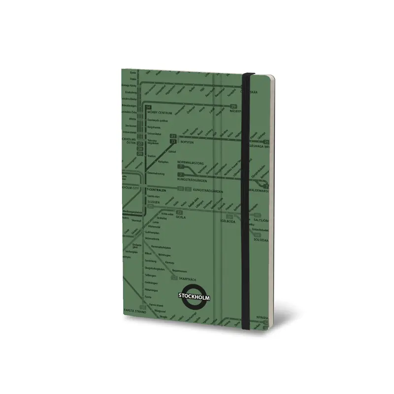 STIFFLEX Underground STOCKHOLM 9x14 Notebook