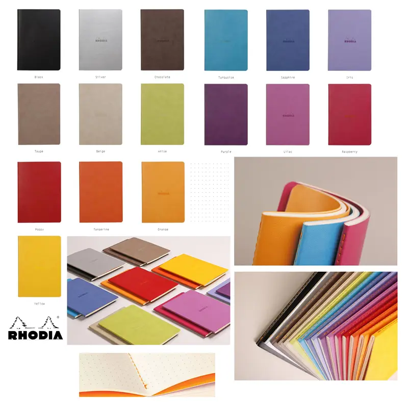 Rhodia SEWN SPINE NOTEBOOK A5 Soft cover - dot grid - 64 pages