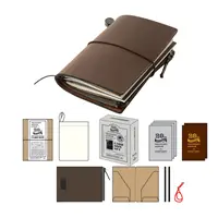 TRAVELER’S notebook Card Size 20th Anniversary Set Brown
