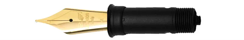 Leonardo Furore Steel Gold plated Nib - Pennino acciaio dorato