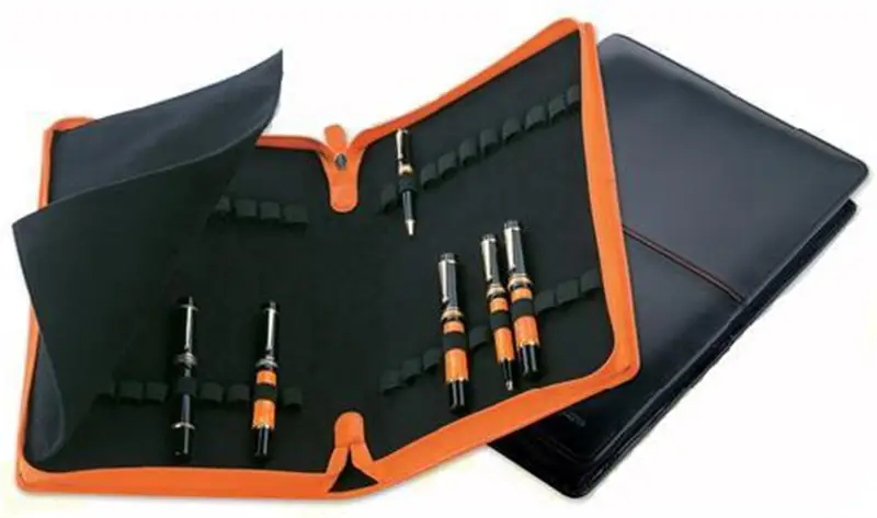 Markiaro Leather Pen-Case 40 posti