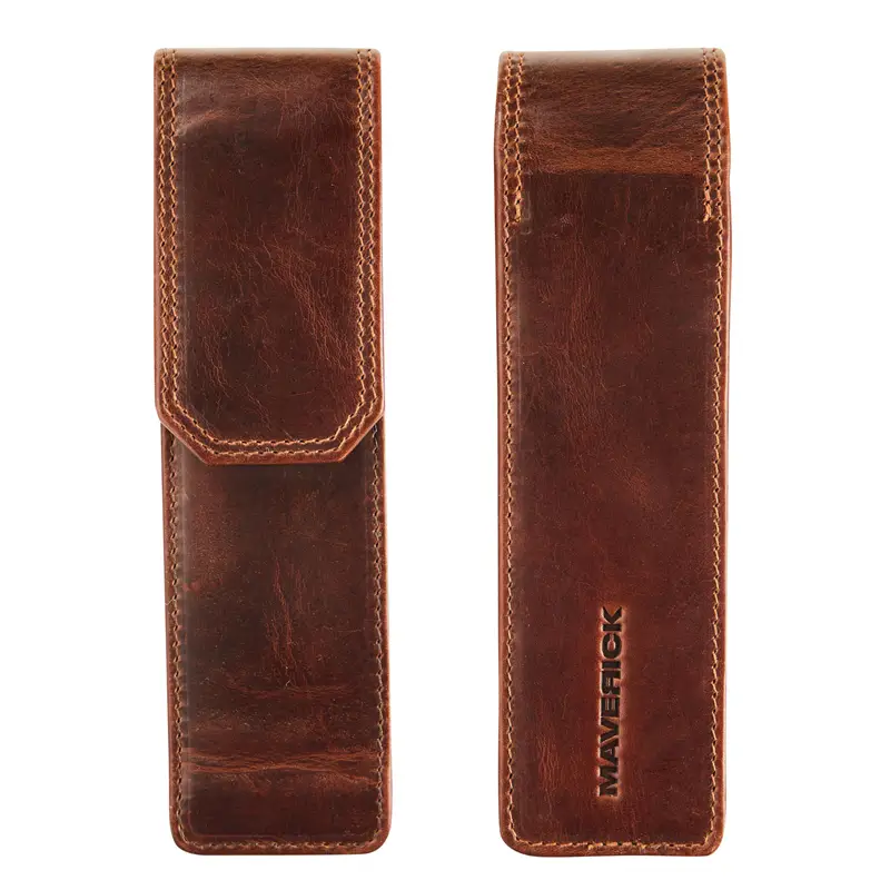Maverick The Original Leather Pen Case for 2 Pens