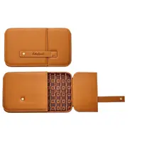 Esterbrook British Tan Pen Nook for 12 pens - portapenne 12 posti