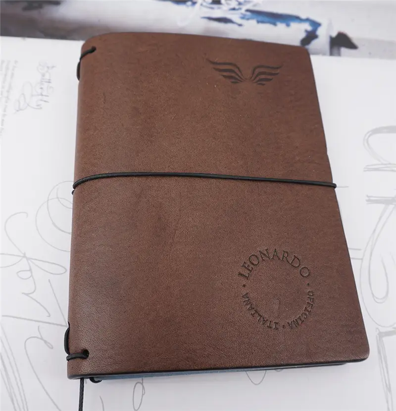 Leonardo Notebook Leather