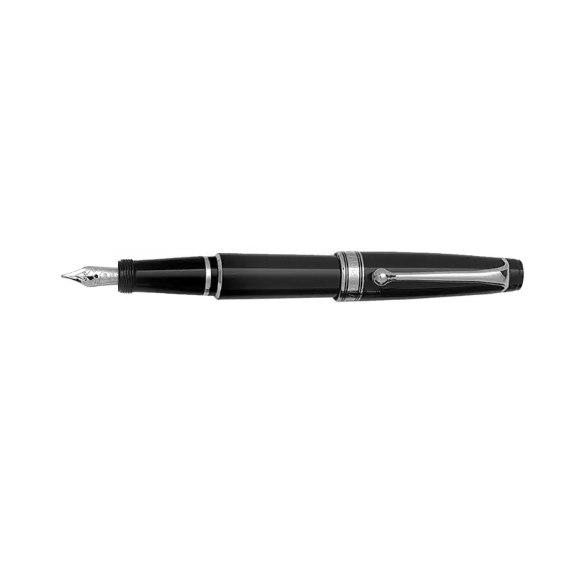 Aurora Optima Mini Black Fountain Pen 996-CMN - Penna Stilografica