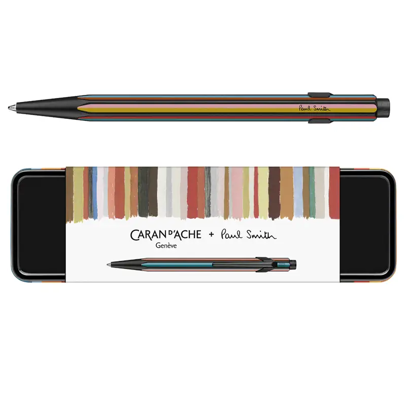 Caran d'Ache Paul Smith Ed. 5 Black Ballpoint Pen - Sfera