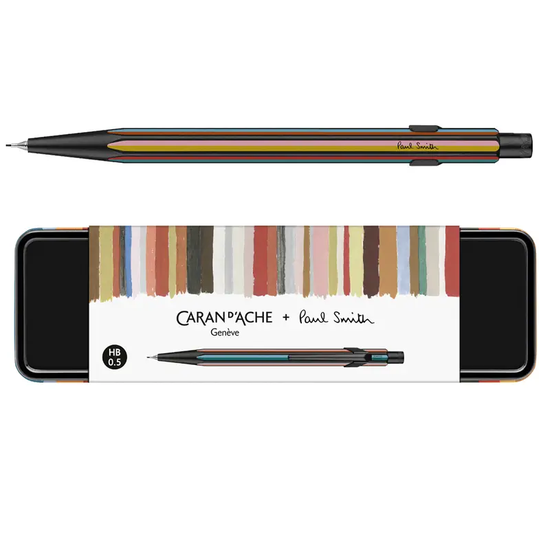 Caran d'Ache Paul Smith Ed. 5 Black Mechanical Pencil 0,5 mm - Portamine