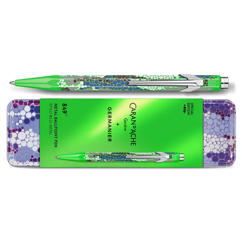 Caran d'Ache-849 Germanier Green Ballpoint Pen - Sfera