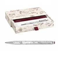 Caran d’Ache Ecridor Toile de Jouy penna a sfera Platinum