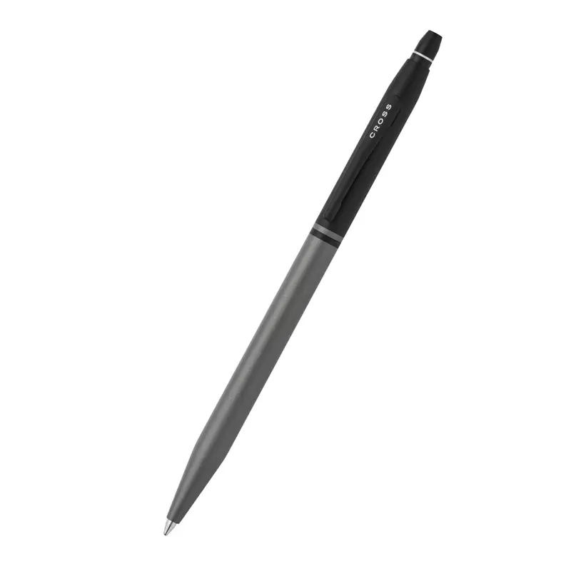 Cross Click TUXEDO Satin Metallic Grey Ballpoint Pen - Sfera
