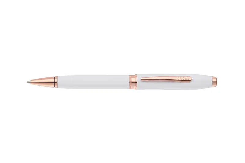 Cross Foundry Pearl White Ballpoint Pen - Sfera