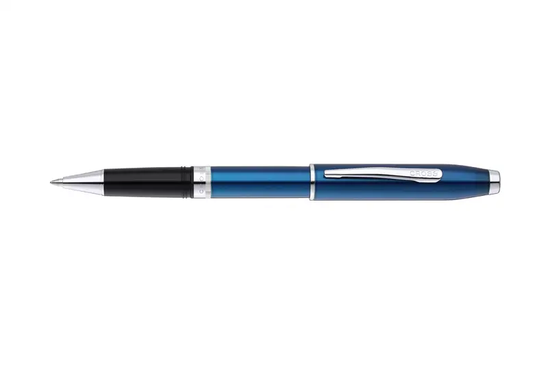 CROSS Foundry Translucent Blue Rollerball
