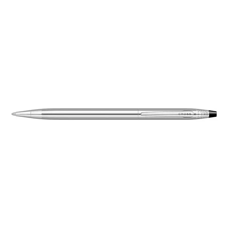 Cross Classic Century Penna A Sfera | Finitura Corallo Perlato Con Dettagli Cromati | Punta Media Nera | Garanzia A Vita