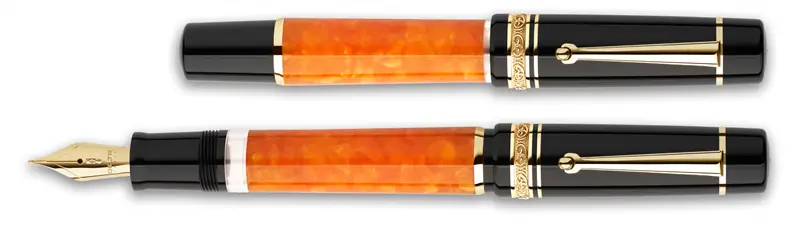 Delta Dolcevita GT Piston Steel nib Fountain Pen - Stilografica