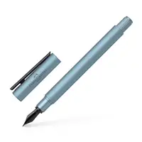 Faber-Castell Neo Slim Silver Glint & Serenity Blue penna stilografica