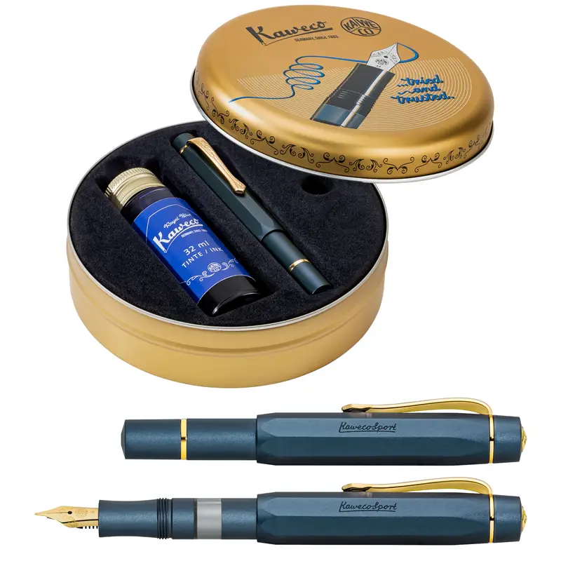 Kaweco AL Sport Piston Filler Navy - Stilografica