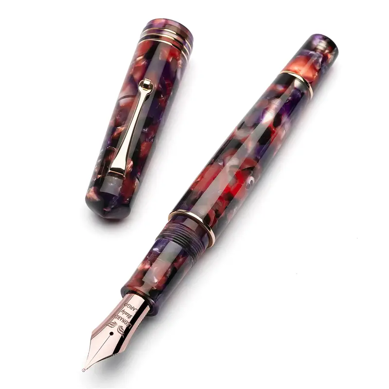 Leonardo MZG Red Fruits & Lavander RGT #8 Steel nib  - Stilografica