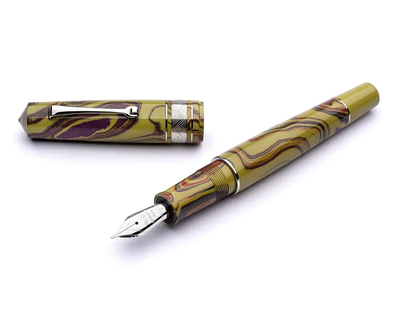 Leonardo Momento Zero Grande Dijon Ebonite  - Stilografica