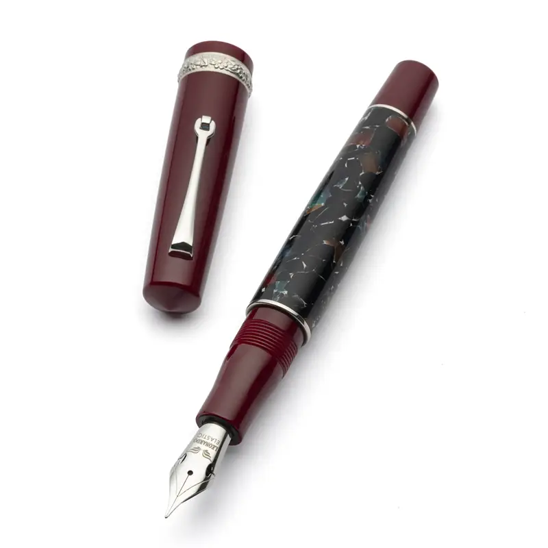 Leonardo x Dolcevita® Momento Zero Marmo Pompei ST Fountain Pen - Stilografica