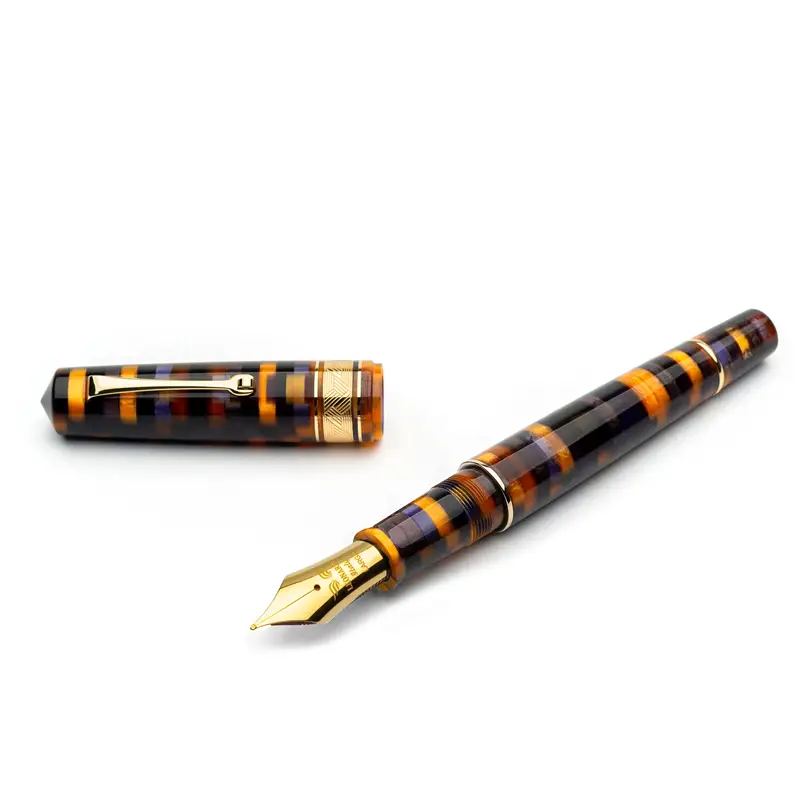 Leonardo Mosaico Anemone GT #8 Steel Nib - Stilografica