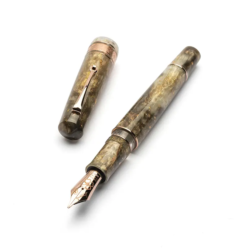Leonardo MZG 2.0 The Power of Flowers 2026 COSMOS #8 Gold nib Fountain Pen - Stilografica