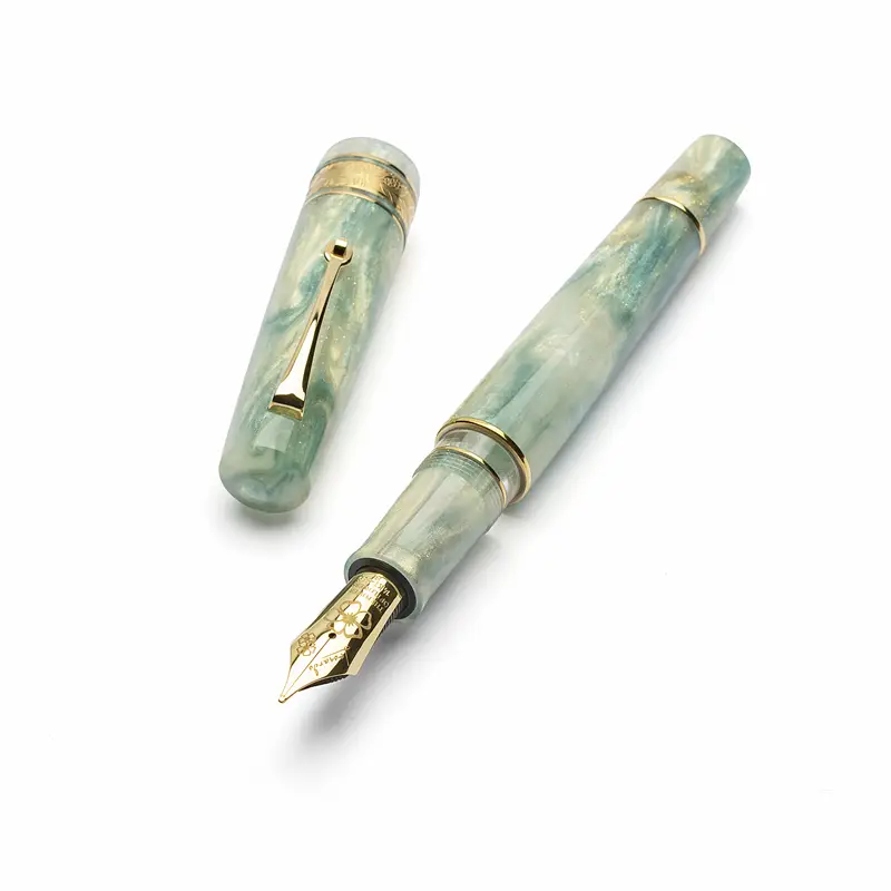 Leonardo MZG 2.0 The Power of Flowers 2026 ORTENSIA #8 Gold nib Fountain Pen - Stilografica