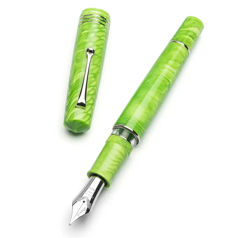 Leonardo MZG2.0 Dragon Skin Green – #8 steel nib - Stilografica