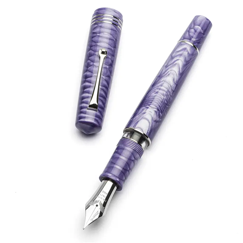 Leonardo MZG2.0 Dragon Skin Purple – #8 steel nib - Stilografica