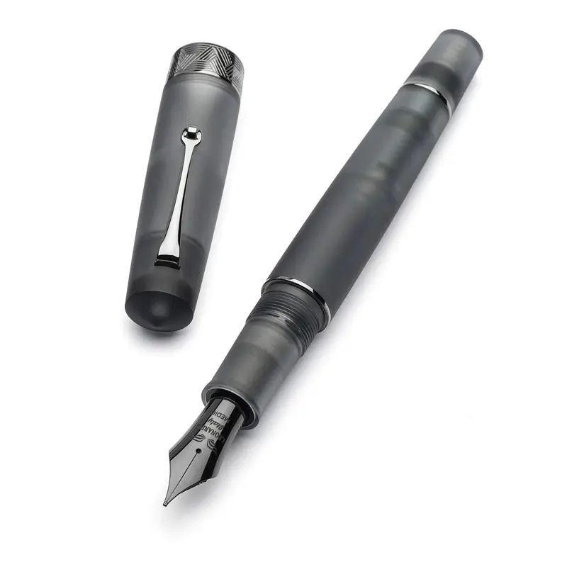 Leonardo Pura Grey RT #8 Fountain pen - Stilografica