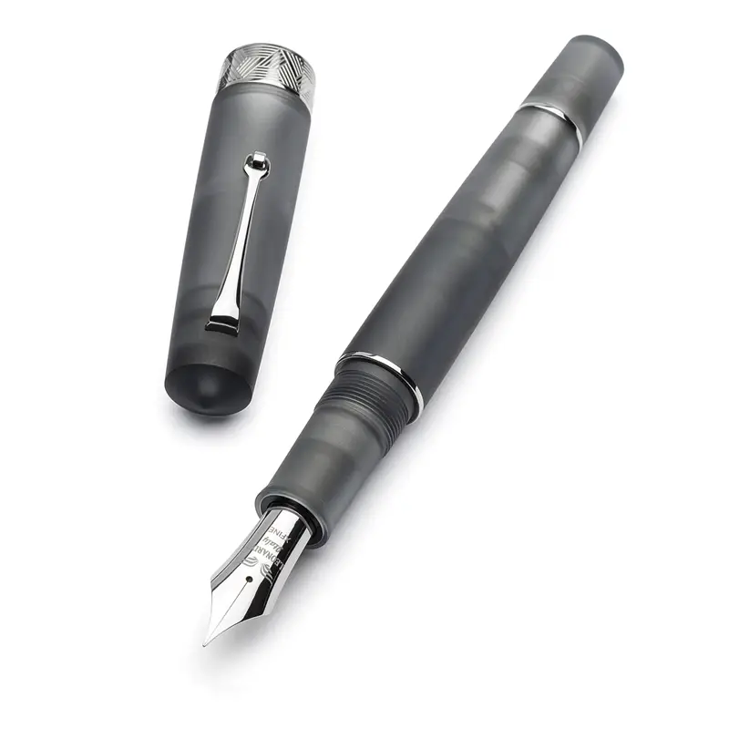 Leonardo Pura Grey ST #8 Fountain pen - Stilografica