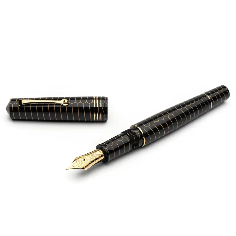 Leonardo MZG Ebonite Skeleton GT - Stilografica
