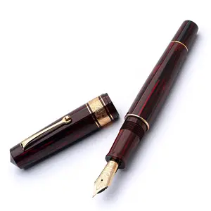Leonardo MZG Masterpiece Rosewood ebonite Gold nib #6 fountain pen