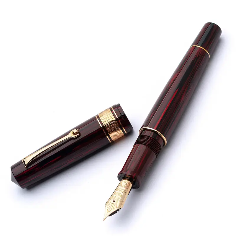 Leonardo MZG Masterpiece Rosewood Ebonite GT Fountain pen - Stilografica