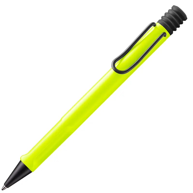 Lamy Safari Neon Yellow Ballpoint Pen - Penna a Sfera